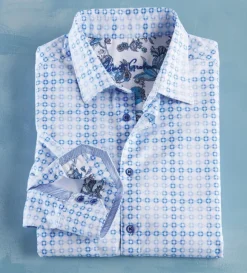 Robert Graham Port Of Call Long Sleeve Knit Shirt