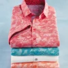 Robert Graham Poseidon Jacquard Short Sleeve Shirt