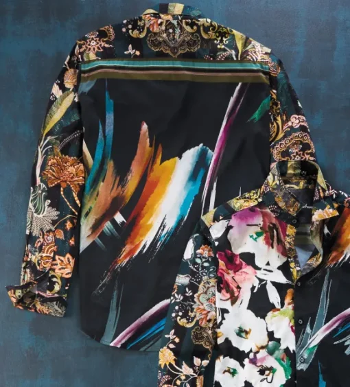 Robert Graham Savoy Abstract Shirt