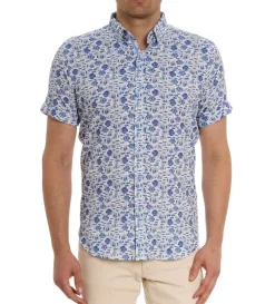 Robert Graham Short Sleeve Fenwick Woven Shirt