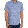 Robert Graham Short Sleeve Rum Swizzle Woven Shirt