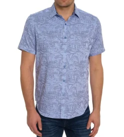 Robert Graham Short Sleeve Rum Swizzle Woven Shirt