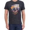Robert Graham Short Sleeve Skull Scrolls Tee