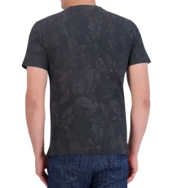 Robert Graham Short Sleeve Skull Scrolls Tee