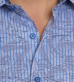 Robert Graham Short Sleeve Rum Swizzle Woven Shirt