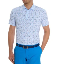 Robert Graham Short Sleeve Calder Knit Polo