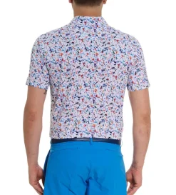 Robert Graham Short Sleeve Lucca Knit Polo