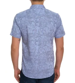 Robert Graham Short Sleeve Rum Swizzle Woven Shirt