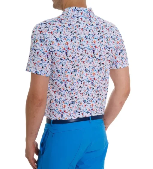 Robert Graham Short Sleeve Lucca Knit Polo