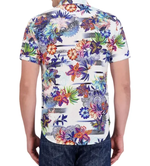 Robert Graham Short Sleeve Kendari Woven Shirt