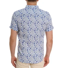 Robert Graham Short Sleeve Fenwick Woven Shirt