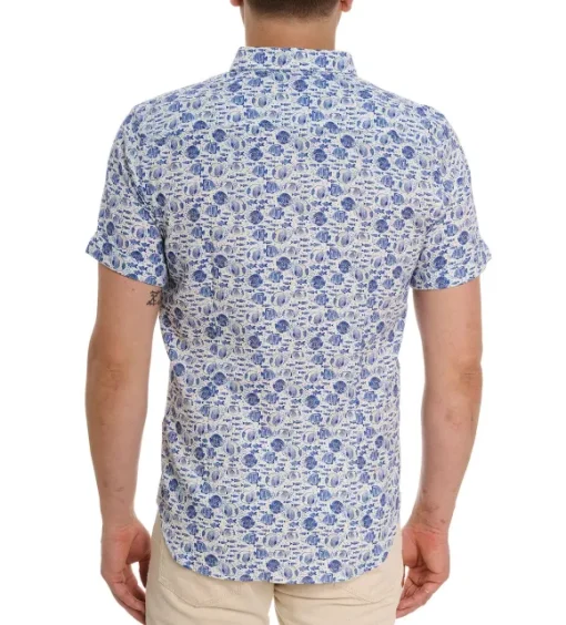 Robert Graham Short Sleeve Fenwick Woven Shirt