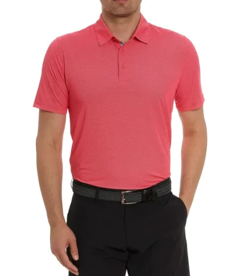 Robert Graham Short Sleeve Hyde Knit Polo