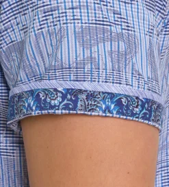 Robert Graham Short Sleeve Rum Swizzle Woven Shirt