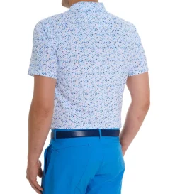Robert Graham Short Sleeve Calder Knit Polo