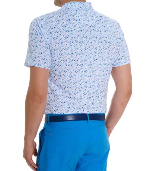 Robert Graham Short Sleeve Calder Knit Polo