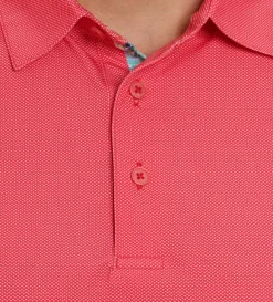 Robert Graham Short Sleeve Hyde Knit Polo