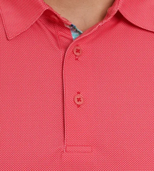 Robert Graham Short Sleeve Hyde Knit Polo