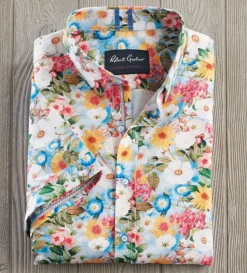 Robert Graham Taton Floral Short Sleeve Shirt