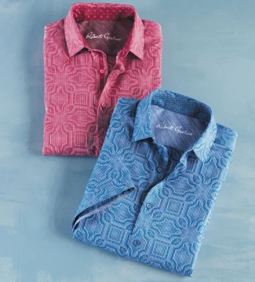 Robert Graham Voyage Short Sleeve Shirt