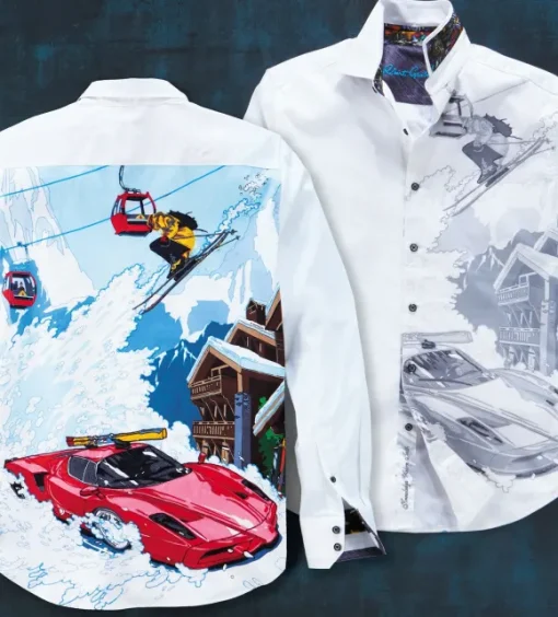 Robert Graham What A Trip Skiing Shirt
