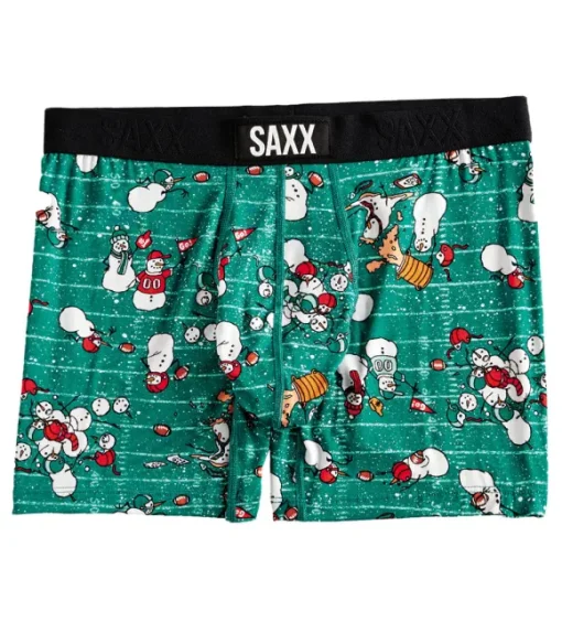 Saxx Gridiron Snowmen Vibe Boxer Briefs
