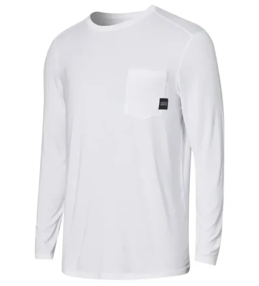 Saxx Sleepwalker Long Sleeve Pocket Tee Shirt