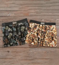 Saxx Vibe Friday Night Camo Boxer Briefs