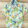 Tommy Bahama Fiesta Keys Silk Short Sleeve Sport Shirt