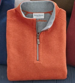 Tommy Bahama Flipshore Reversible Half-Zip Pullover