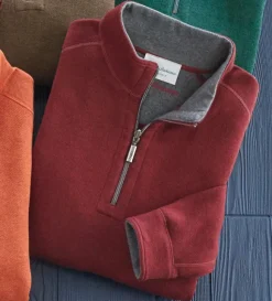 Tommy Bahama Flipshore Reversible Half-Zip Pullover