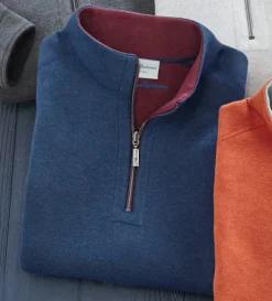 Tommy Bahama Flipshore Reversible Half-Zip Pullover