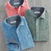 Tommy Bahama Long Sleeve Solid Cord Shirt