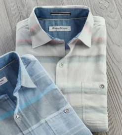 Tommy Bahama Long Sleeve Cord Ombre Shirt