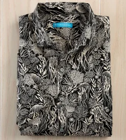 Tori Richard Fluther Jellyfish Short Sleeve Shirt