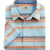 True Grit Baja Stripe Short Sleeve Sport Shirt