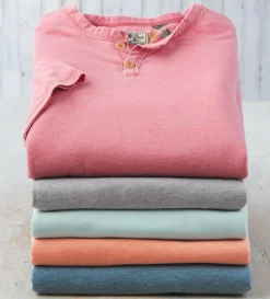 True Grit Bowery Burnout Henley