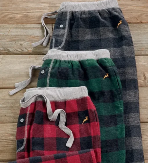 True Grit Buffalo Check Flannel Pants