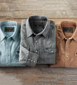 True Grit Jackson Cord Shirt