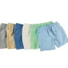 True Grit Sunset Linen Shorts