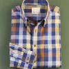 Viyella Navy Check Shirt
