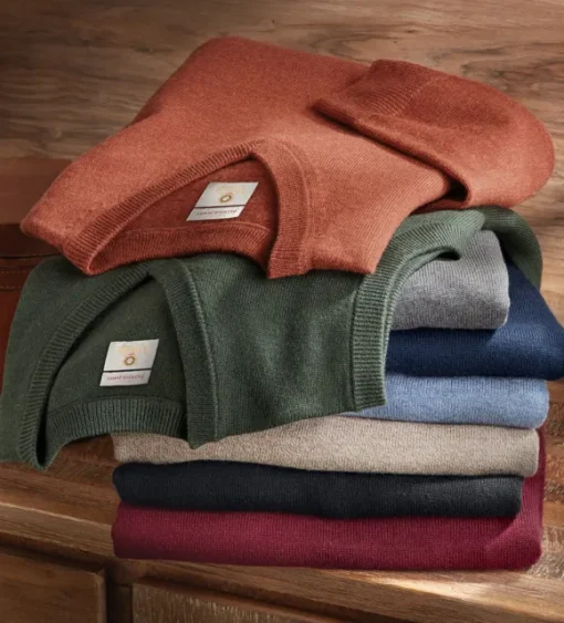 Viyella V-Neck Pullover Sweater
