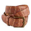 W.Kleinberg Crocodile Embossed Belt