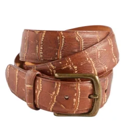 W.Kleinberg Crocodile Embossed Belt