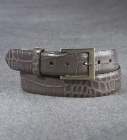 W.Kleinberg Crocodile Embossed Belt
