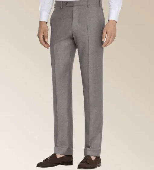 Zanella Devon Wool Serge Dress Slacks