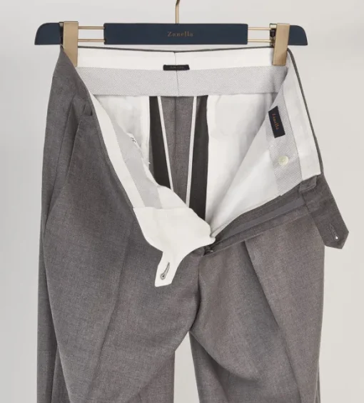 Zanella Devon Wool Serge Dress Slacks