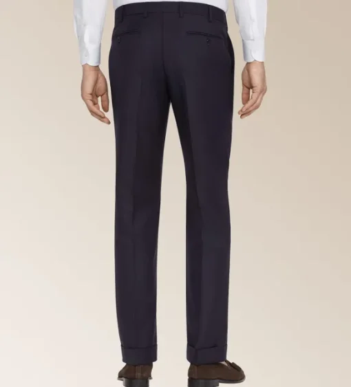 Zanella Devon Wool Serge Dress Slacks