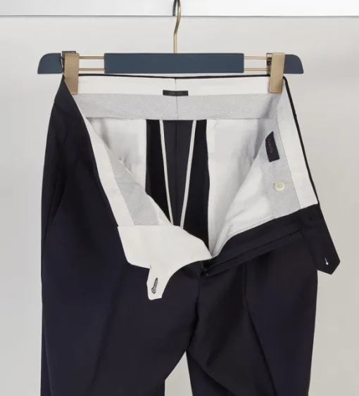 Zanella Devon Wool Serge Dress Slacks