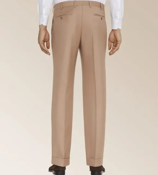 Zanella Devon Wool Serge Dress Slacks